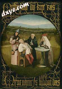 The Extraction of the Stone of Madness (The Cure of Folly) by Hieronymous Bosch