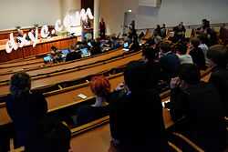 Press Conference for the Nobel Laureates in Physiology or Medicine 2014, held at the Karolinska Inst ...